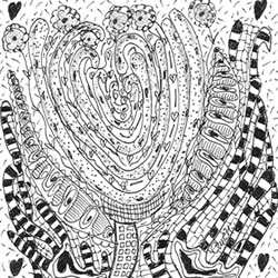 Envelopment Zentangle